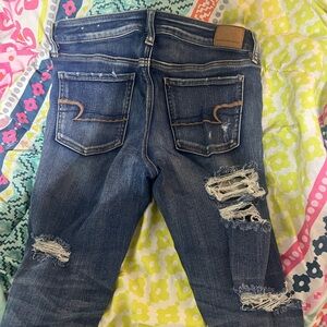 american eagle size 12 skinny jeans